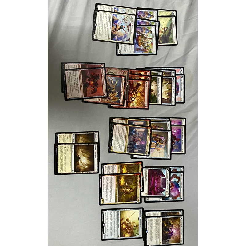 deck set red white LCI