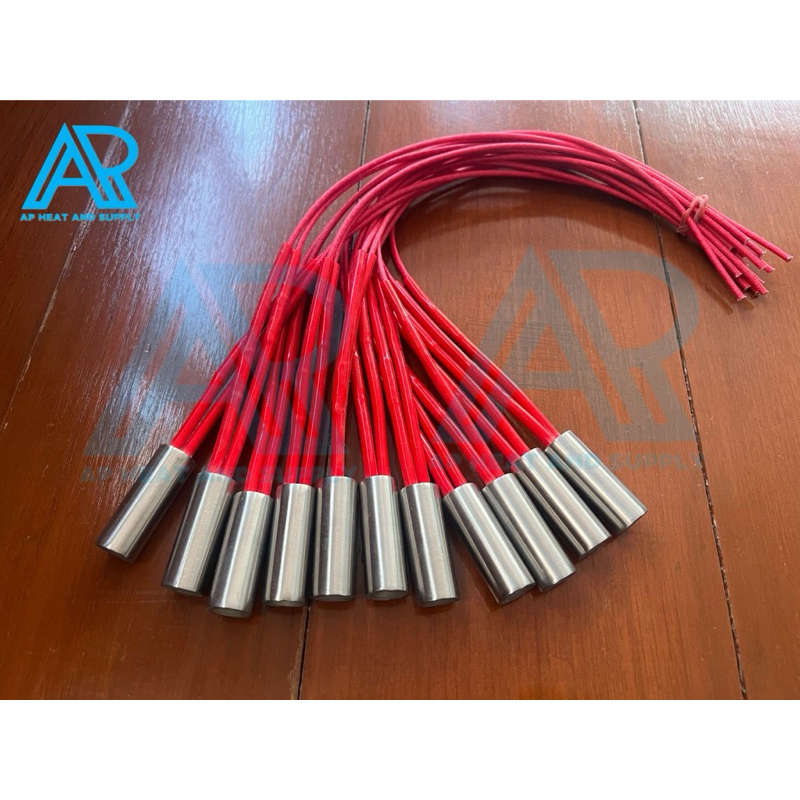 ฮีทเตอร์แท่ง 12.5 x 40mm/220v 200w + สายยาว 1 ฟุต