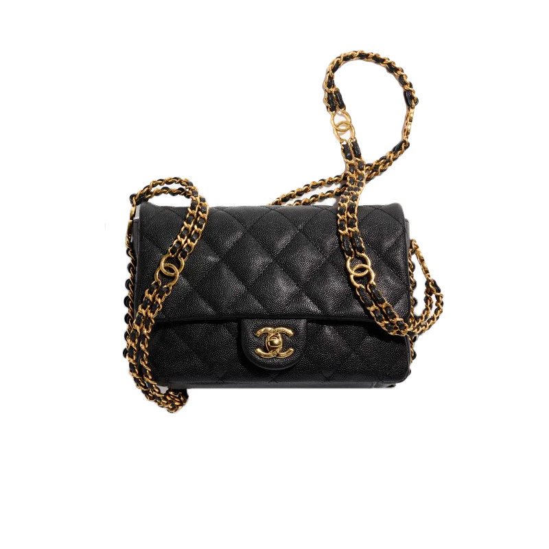 Chanel/23C/กระเป๋าโซ่/กระเป๋าสะพาย/ของแท้ 100%