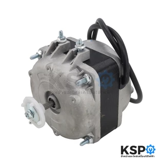 มอเตอร์ตู้แช่ ตู้เย็น 16W / 60W 220-240V 1300/1550rpm (ยึดหลัง) สามารถใช้ได้กับตู้แช่ทั่วไป (ทองแดง) อะไหล่ตู้เย็น