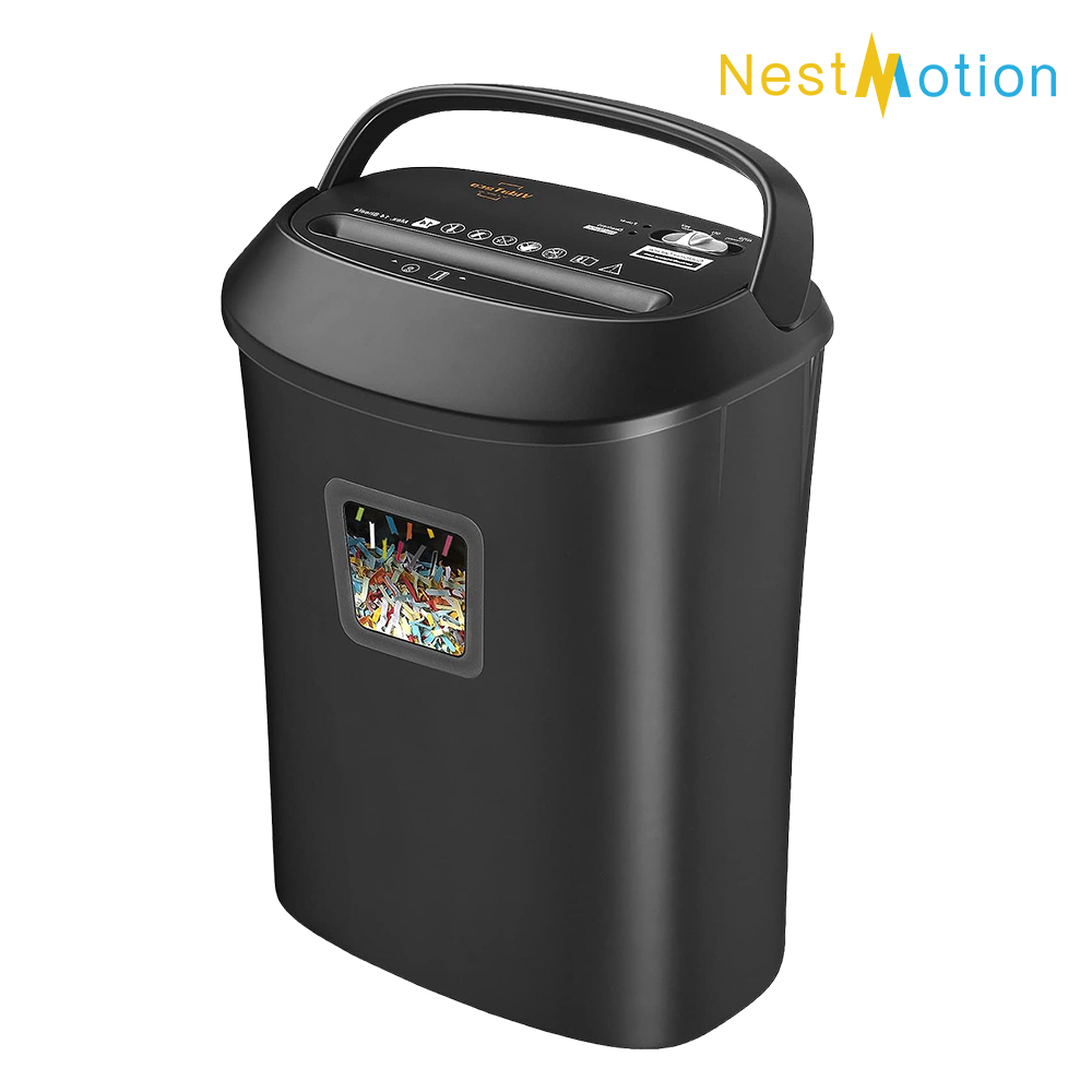 เครื่องทำลายเอกสาร ย่อยกระดาษ บดกระดาษเป็นเส้นยาว A4 อัตโนมัติ ขนาด 10 ลิตร/25 ลิตร อุปกรณ์สำนักงาน