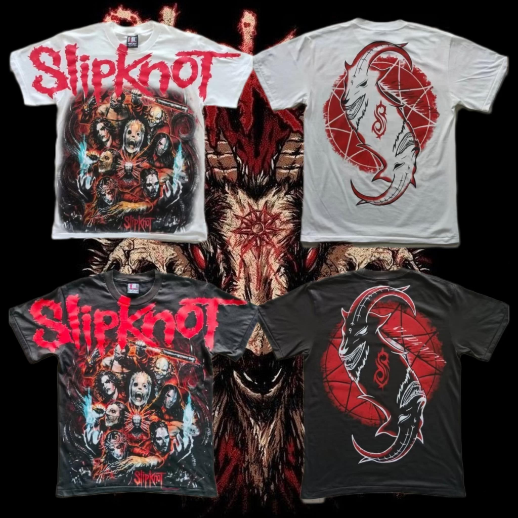 เสื้อวงวินเทจเเขนยาว Slipknot (Ovp)