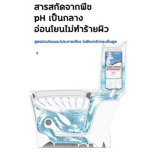 HLHB ฆ่าเชื้อแบคทีเรียได้ 99.9% 400ml น้ำยาดับกลิ่นชักโครก เจลดับชักโครก ก้อนใส่ชักโครก ยาดับกลิ่นห้องน้ำ ก้อนดับกลิ่น