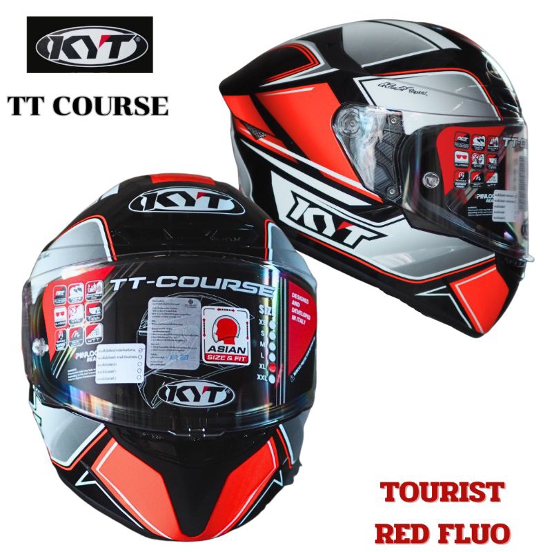 หมวกกันน็อคเต็มใบ KYT TT Course