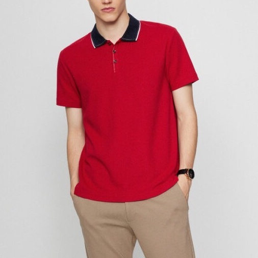 G2000 เสื้อโปโลผู้ชาย ทรงสมาร์ทฟิต (SMART FIT) รุ่น 2914101226 สีแดง