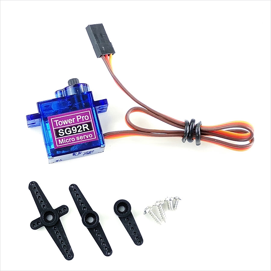 #INEX เซอร์โวมอเตอร์ SG92R /MG90S 180องศา รุ่นแรงดันต่ำ/servo motor/