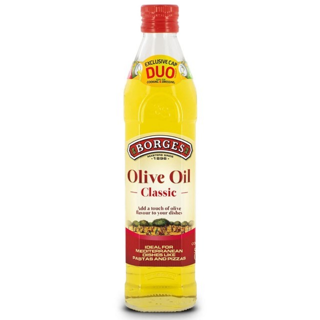 Borges Classic Olive Oil บอร์เกส น้ำมันมะกอก คลาสสิค  500ml.