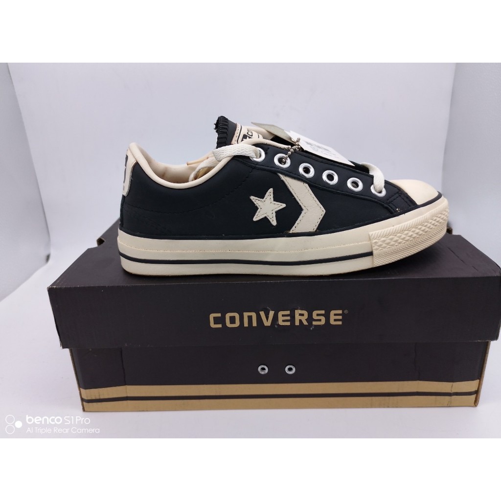 รองเท้า Converse all star รุ่น Converse172:11-11900YBK สีดำ-ครีม งานแท้100% โปรโมชั่น ลดราคา 40%