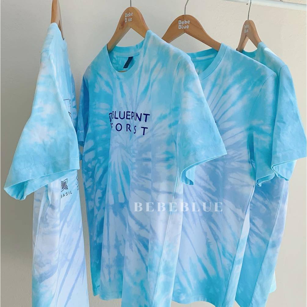 Bebeblue เสื้อมัดย้อม รุ่น บลูปรินซ์ (ไม่รวมสกรีน) ผ้านุ่ม