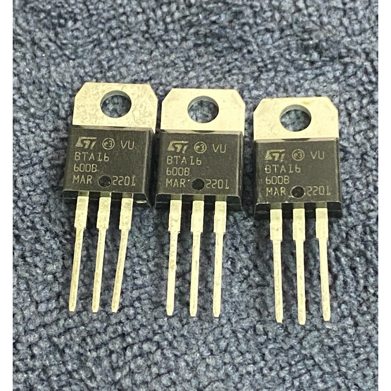 Triac BTA16-600 แท้Triac16A600V BTA16-800 แท้ใหม่มีของพร้อมส่งในไทย