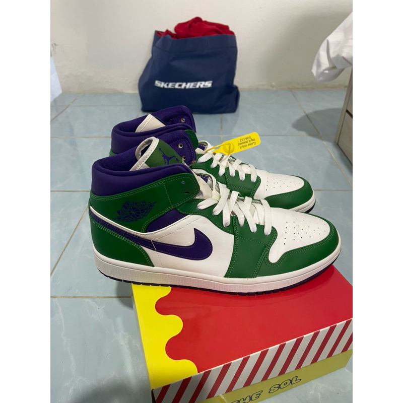 Nike Jordan 1 Mid Incredible Hulk