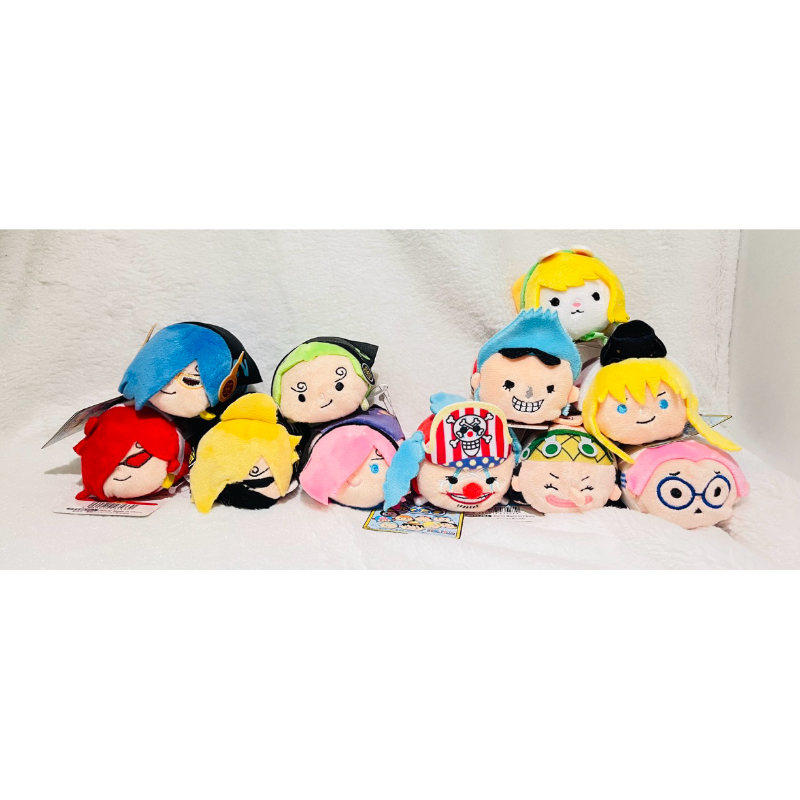 ตุ๊กตามุกิวันพีชมีป้ายกระดาษห้อย Mugi Mugi Otedama Onepiece ของแท้สวยสภาพ