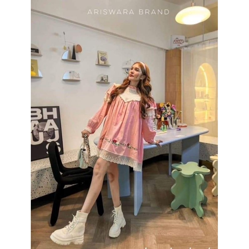 Ariswara Brand : Freesize Mini Dress