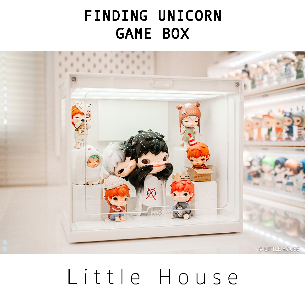 FINDING UNICORN GAME BOX ตู้ใส่โมเดล มีไฟ