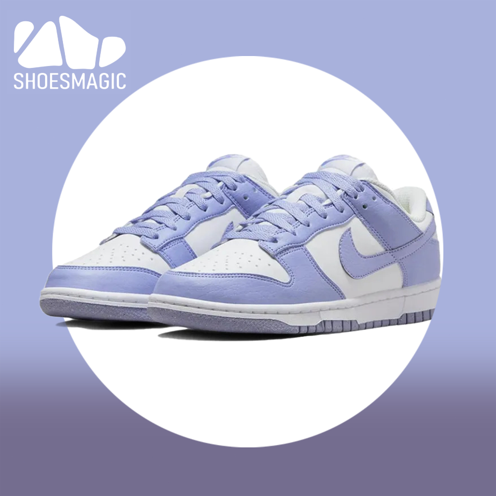 -พร้อมส่ง-แท้💯% Nike Dunk Low next nature "lilac" classic Sneakers anti-slip low-top board shoes