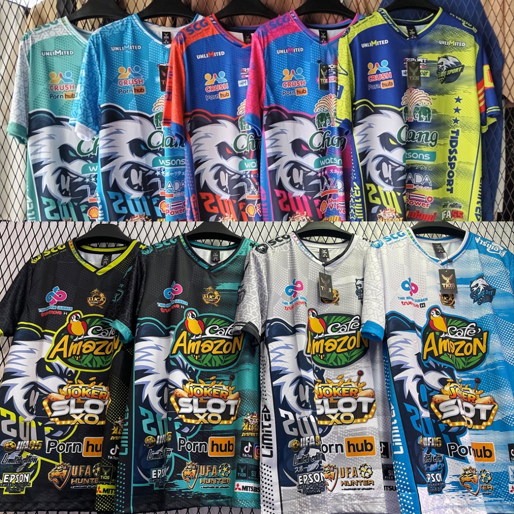 เสื้อกีฬาพิมพ์ลาย ลายชุด01 ไซส์M-2XL
