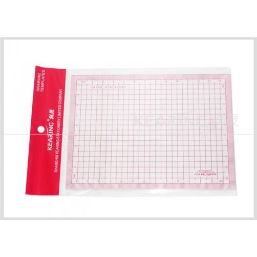 Kearing  ไม้บรรทัดงานควิลท์ ขนาด15cm × 11cm (8010)
