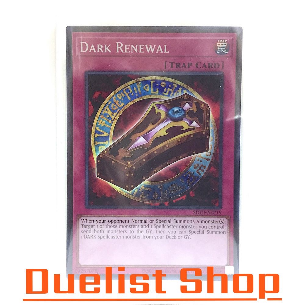 Dark Renewal (SR) Trap [Normal] ชุด SDID-AEP19 การ์ดยูกิโอ (Yu-Gi-Oh!) OCG Asia ENG
