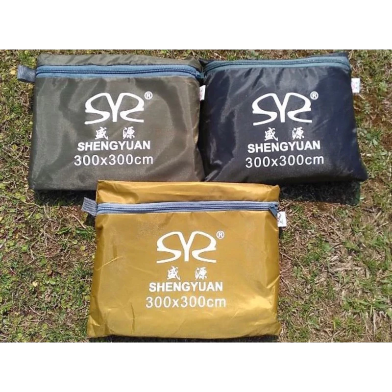 กราวชีท ผ้าปูรองเต็นท์ 300x300cm 210x200cm 210x150cm