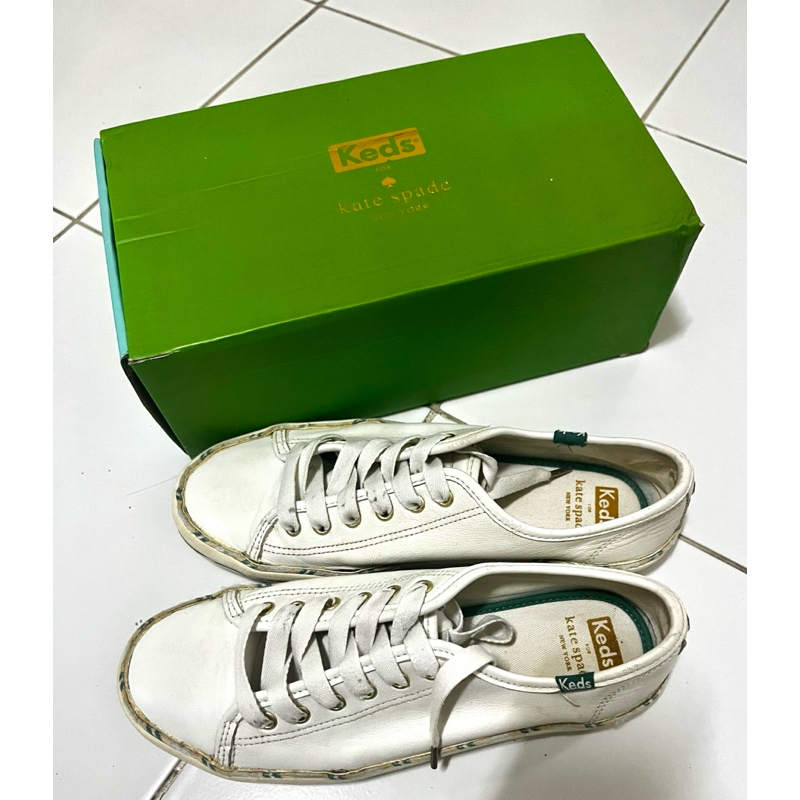 keds Ks kickstart leather รองเท้าหนัง มือสอง เคดส์