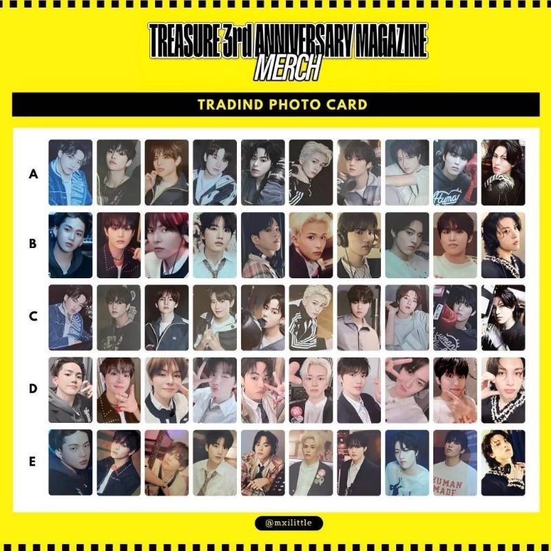 [TREASURE]​ : 3rd ANNIVERSARY MAGAZINE OFFICIAL MERCH