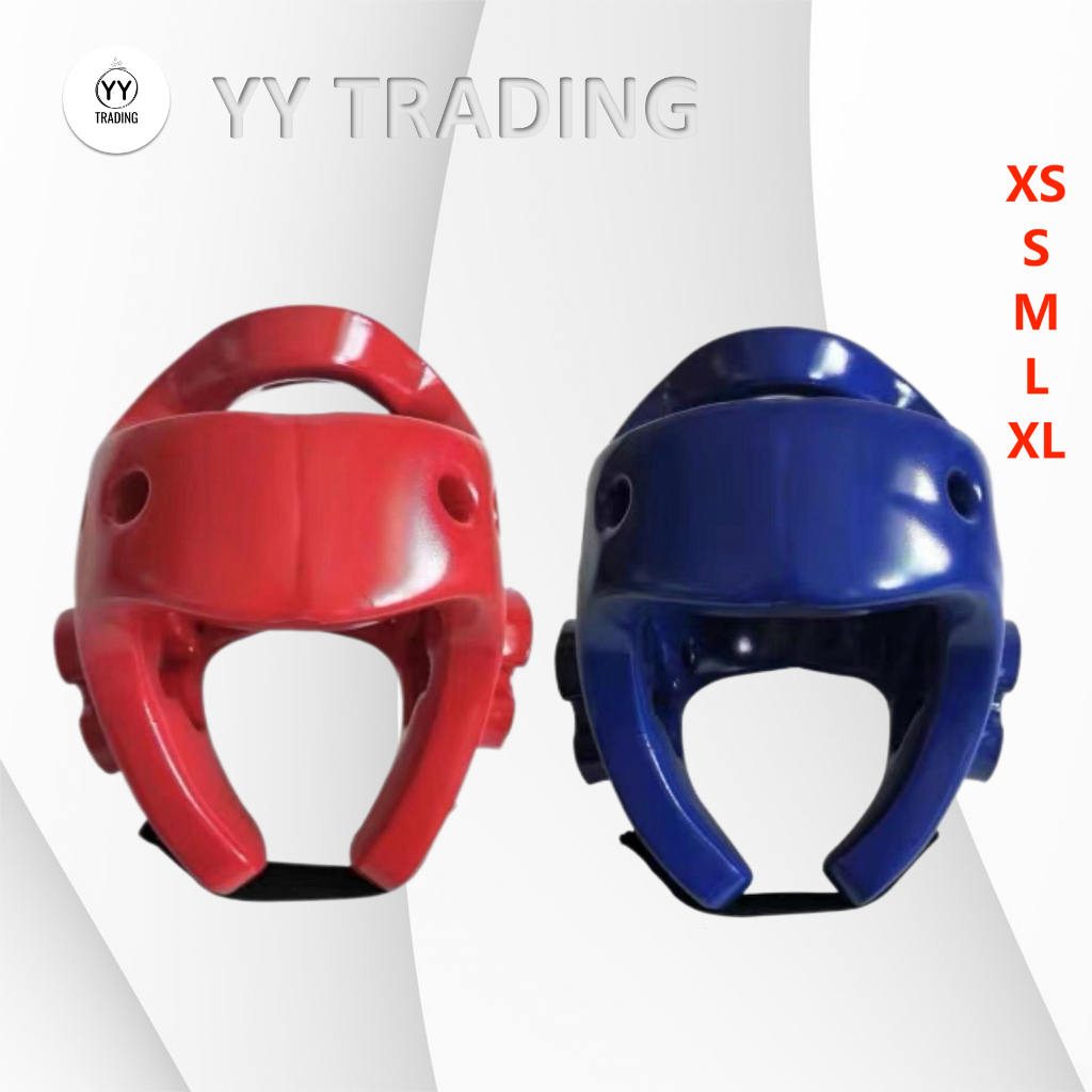 Head Guard - ชุดป้องกันศีรษะเทควันโด PU เฮดการ์ด