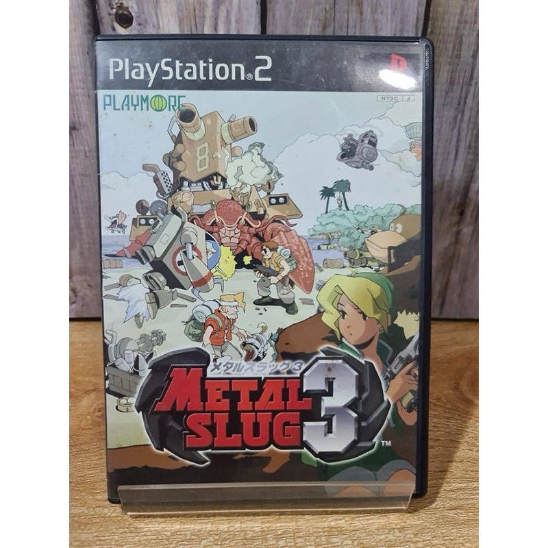 แผ่นเกมส์ ps2 (PlayStation 2)  ZONE:NTSC J เกมส์ Metal Slug 3