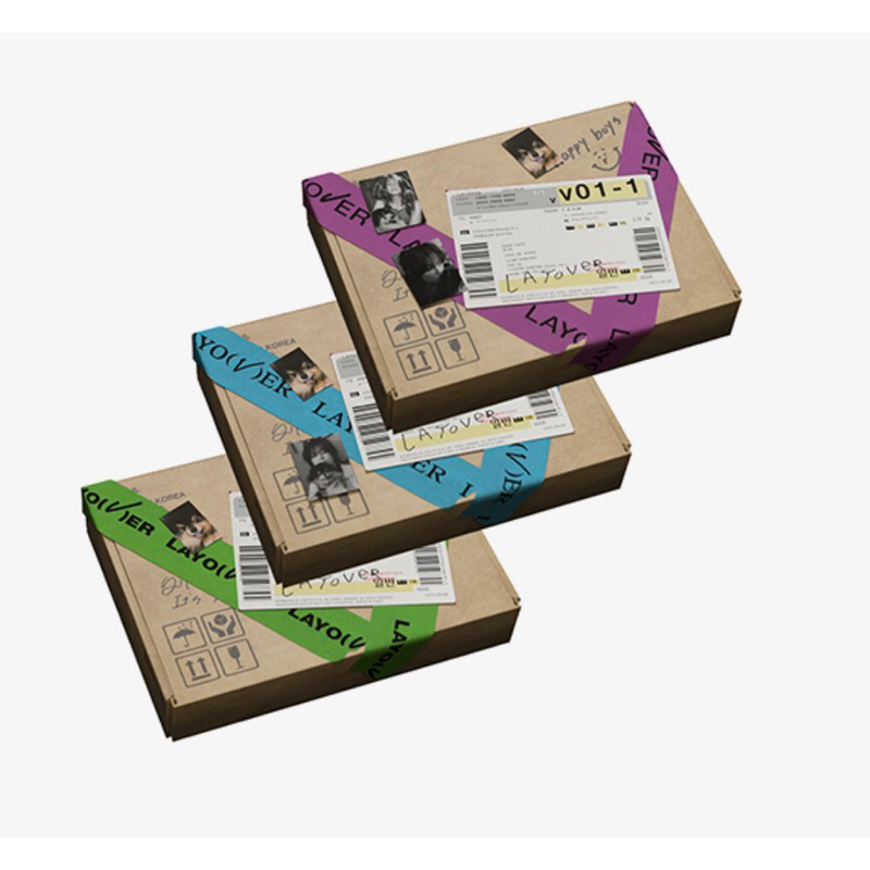 พร้อมส่ง อัลบั้ม Album Layover taehyung pvc weverse