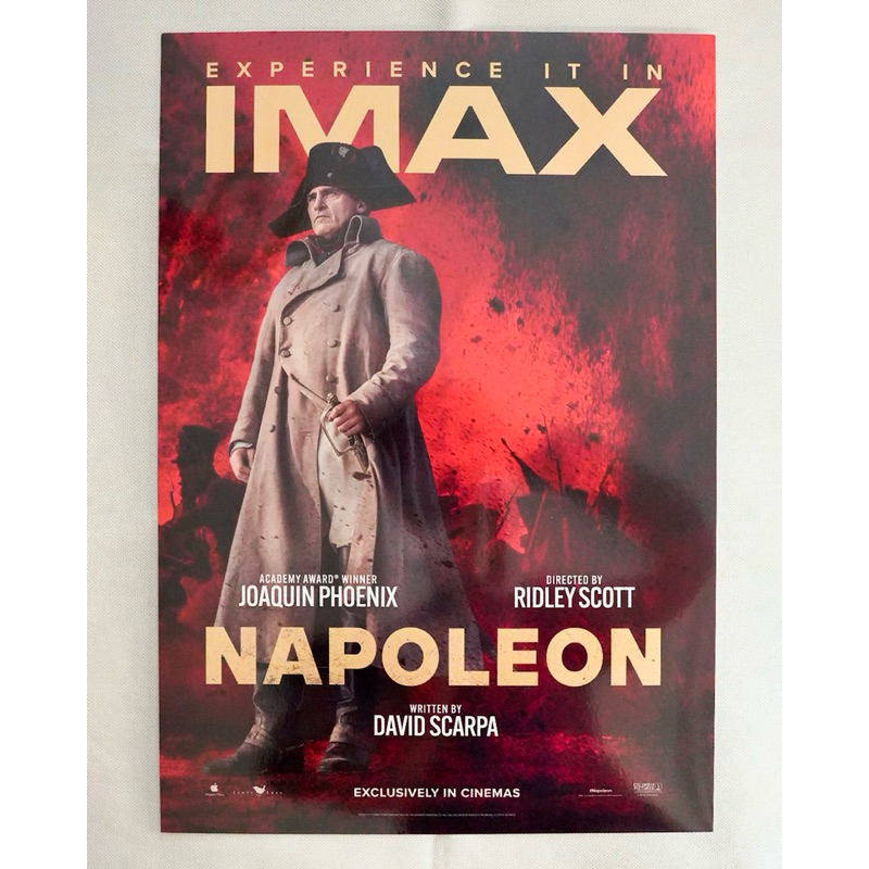 โปสเตอร์ของแท้ “NAPOLEON” IMAX จาก Major Cineplex - Poster “Napoleon” IMAX