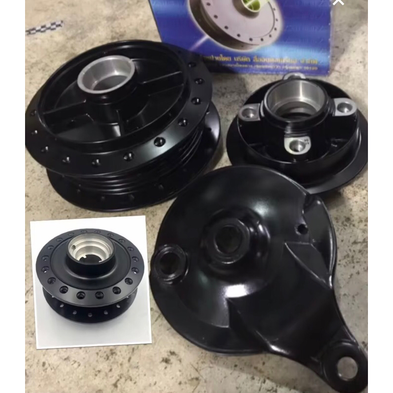 ชุดดุมNOVA 4 ชิ้น แบบหน้าดิส-ดั๊มหลัง ดุมแบบเดิม เซ็ทดุม 4 ps. เกรดA