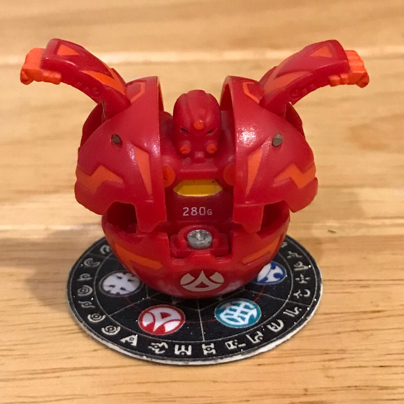 Bakugan B1 Pyrus Robotallion