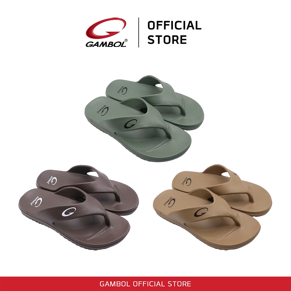 GAMBOL แกมโบล รองเท้าแตะหนีบชายหญิง รุ่น GM41140 / GW41140 Size 36-44