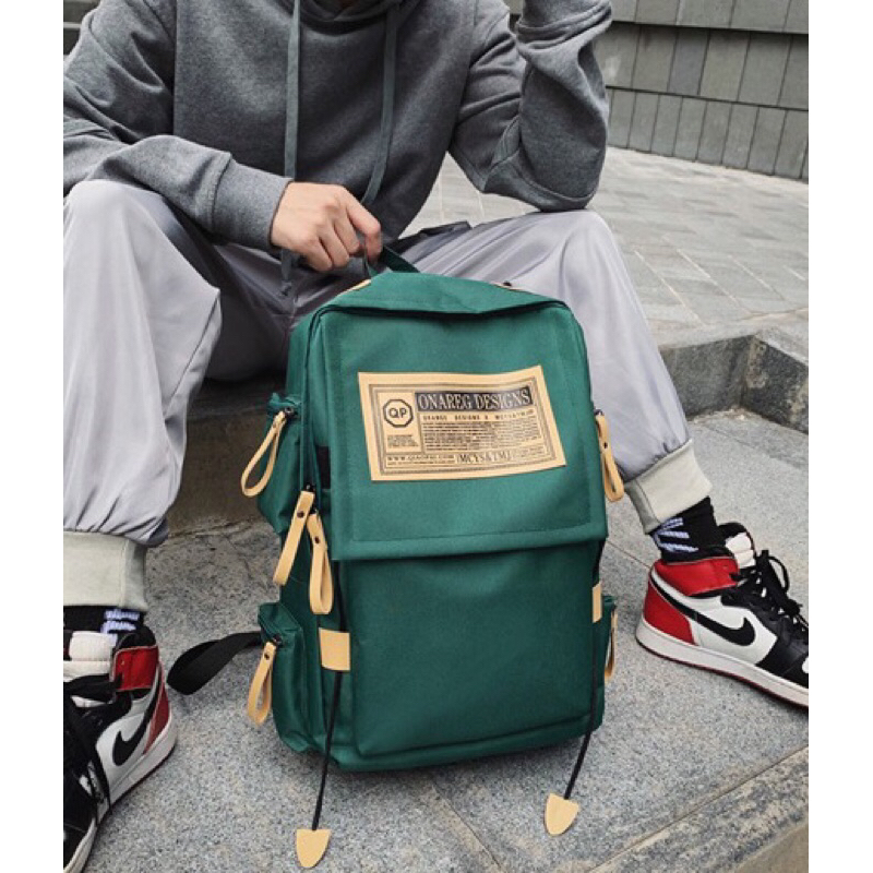 รุ่นใหม่💥ผ้าไนล่อน Backpack กระเป๋าเดินทาง กระเป๋าเป้เดินทาง