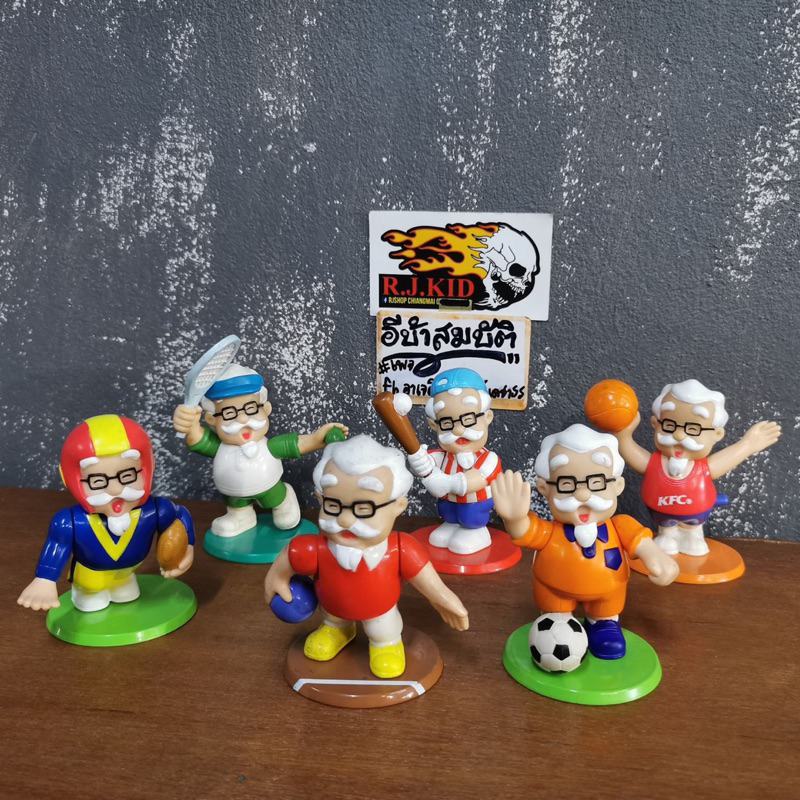 ผู้พันแซนเดอร์ KFC ของเล่นของสะสม มือสอง ขายเหมา