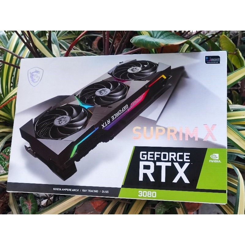 MSI 3080 suprem x 12 GB ตัวท็อปหายาก