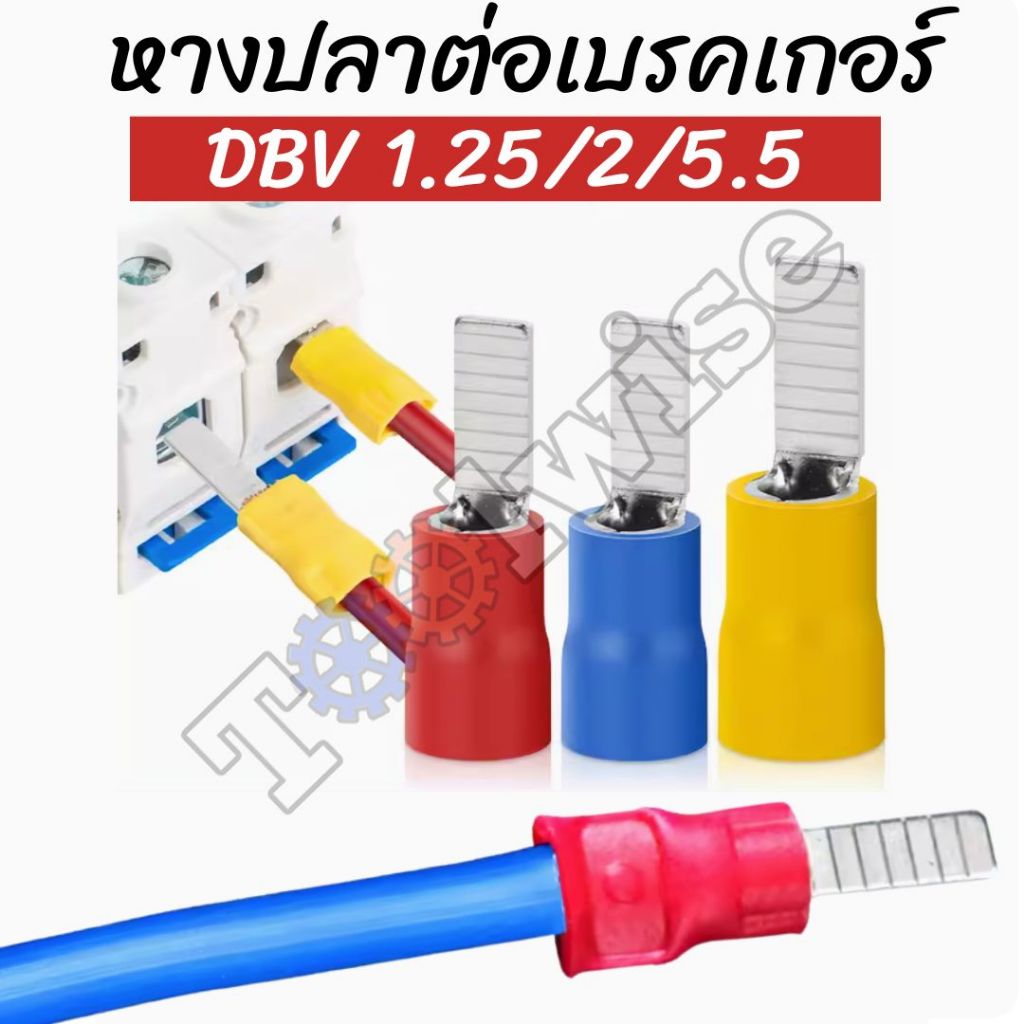 [50 ตัว] DBV หางปลา DBV หางปลาตรง หางปลาย้ำสายแบบตรง