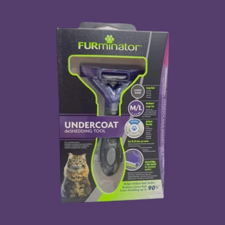 Furminator หวีเก็บขนแมว M/L​มีให้เลือก​ ขนสั้น​ ขนยาว หวีแมว หวีขนเสียออก