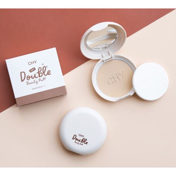 แป้งพัฟ CHY Double Beauty Puff