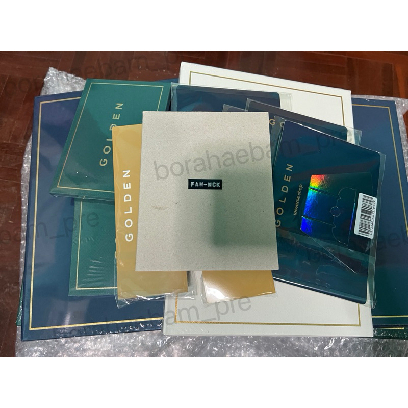 บั้มจองกุก golden พร้อมส่งได้ของแถม weverse