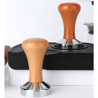 สินค้าพร้อมส่ง✔ก้านไม้แท้ สำหรับอัดกาแฟ espresso ขนาด 51/58m…