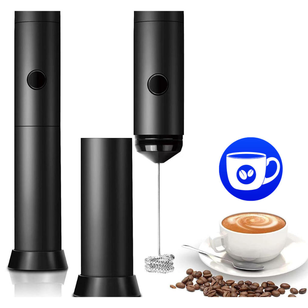 BlueBird เครื่องตีฟองนมไร้สา รุ่นใช้ถ่าน AA 2 ก้อน อุปกรณ์ชงกาแฟ แคมปิ้ง