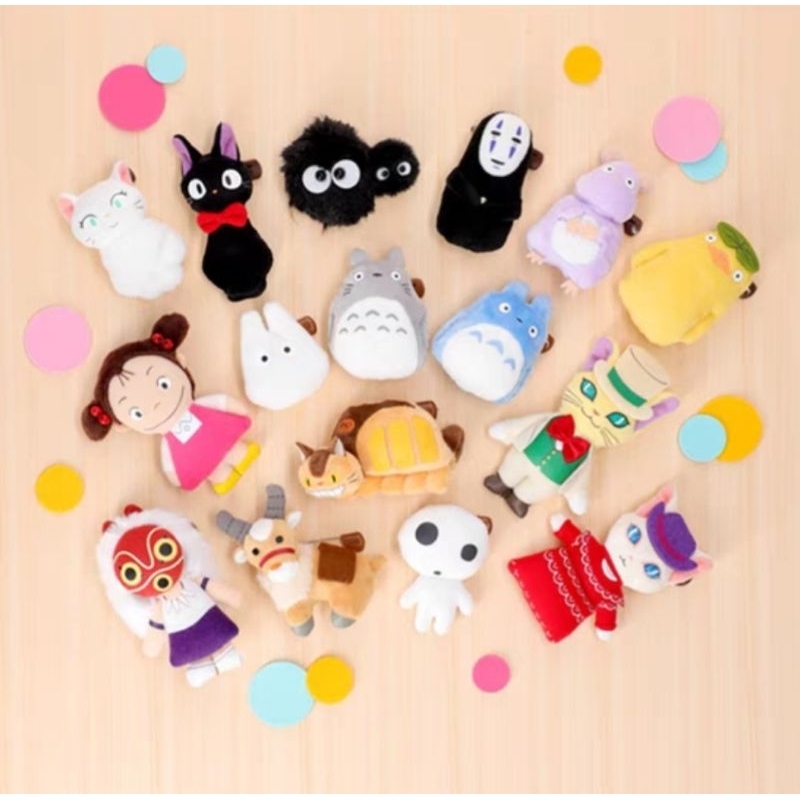 🌼 ของแท้ พร้อมส่ง 🌼 ตุ๊กตาเข็มกลัด สตูดิโอจิบลิ : Studio Ghibli Character Brooch