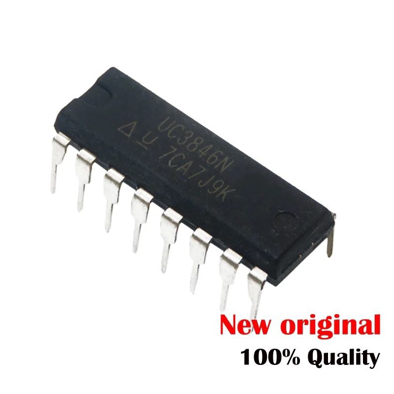 1Pcs UC3846N DIP16 UC3846 DIP 3846 DIP-16 Current Mode PWM Controller ไอซีควบคุมในเครื่องเชื่อมอินเว