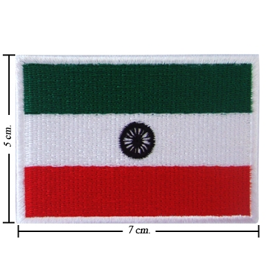 อาร์มปักธงชาติอินเดีย ประเทศอินเดีย ตัวรีดติดเสื้อลายธงชาติ อาร์มปักธงชาติ อาร์มรีดติดเสื้อ อาร์มโลโก้ India Flag