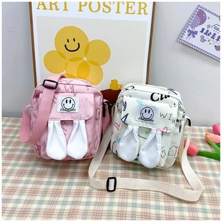 กระเป๋าสะพายข้างสำหรับผู้หญิงน่ารักมี 5สีให้เลือกbag045