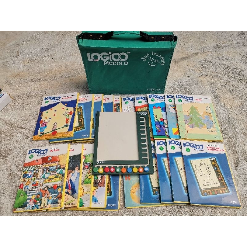 Grolier​ logico​ piccolo​ พร้อมกระเป๋า