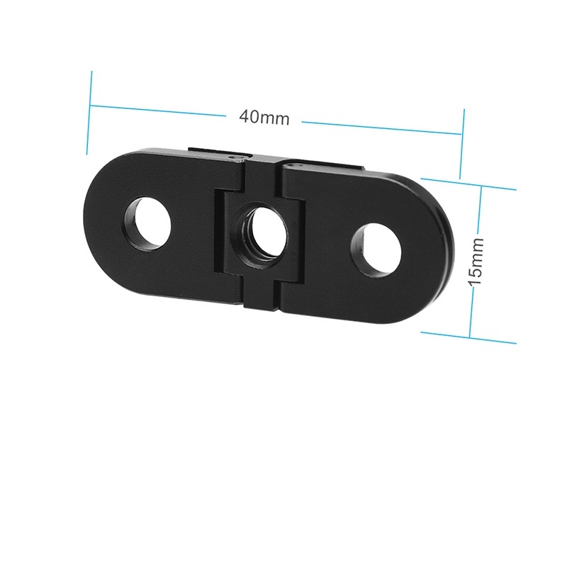 อะแดปเตอร์เมาท์ขาตั้งกล้อง แบบพับได้ พร้อมสกรู 1/4 สําหรับ GoPro HERO 11 10 9 8 MAX bx061123-3