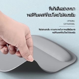 แผ่นรองเม้าส์ แผ่นรองเมาส์ผ้าฝ้ายมีที่วางข้อมือ แผ่นรองข้อมือคีย์บอร์ด สำหรับคอมพิวเตอร์ แล็ปท็อป (Gaming Mouse pad)