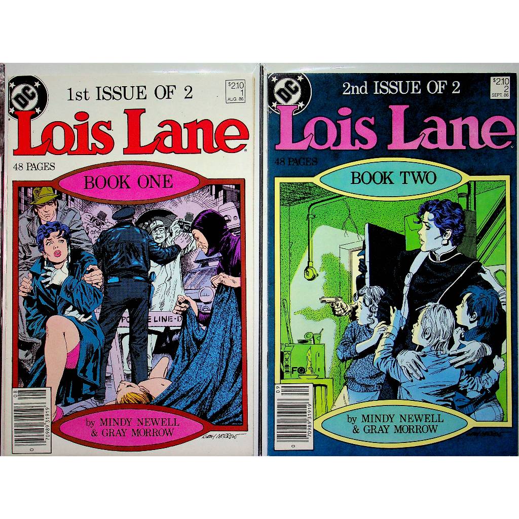 Lois Lane #1-2/ (เซ็ท 2 เล่ม) 📚พิเศษ/ชุด หนังสือการ์ตูนภาษาอังกฤษ โลอิส เลน English Comics Book (DC 