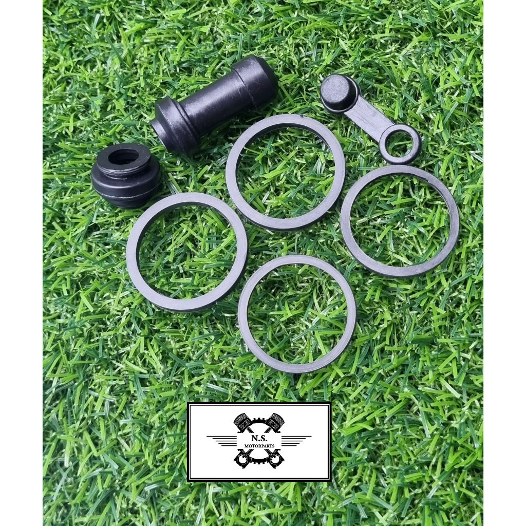 ชุดซ่อมปั้มเบรคหน้าล่าง โอริงปั้มดีสเบรคล่าง โอริงกันฝุ่น ครบชุด W125/NOVA/DASH/KR150/SMASH วัสดุเกรดเอ สินค้าเกรดแท้ - รูปที่ 2